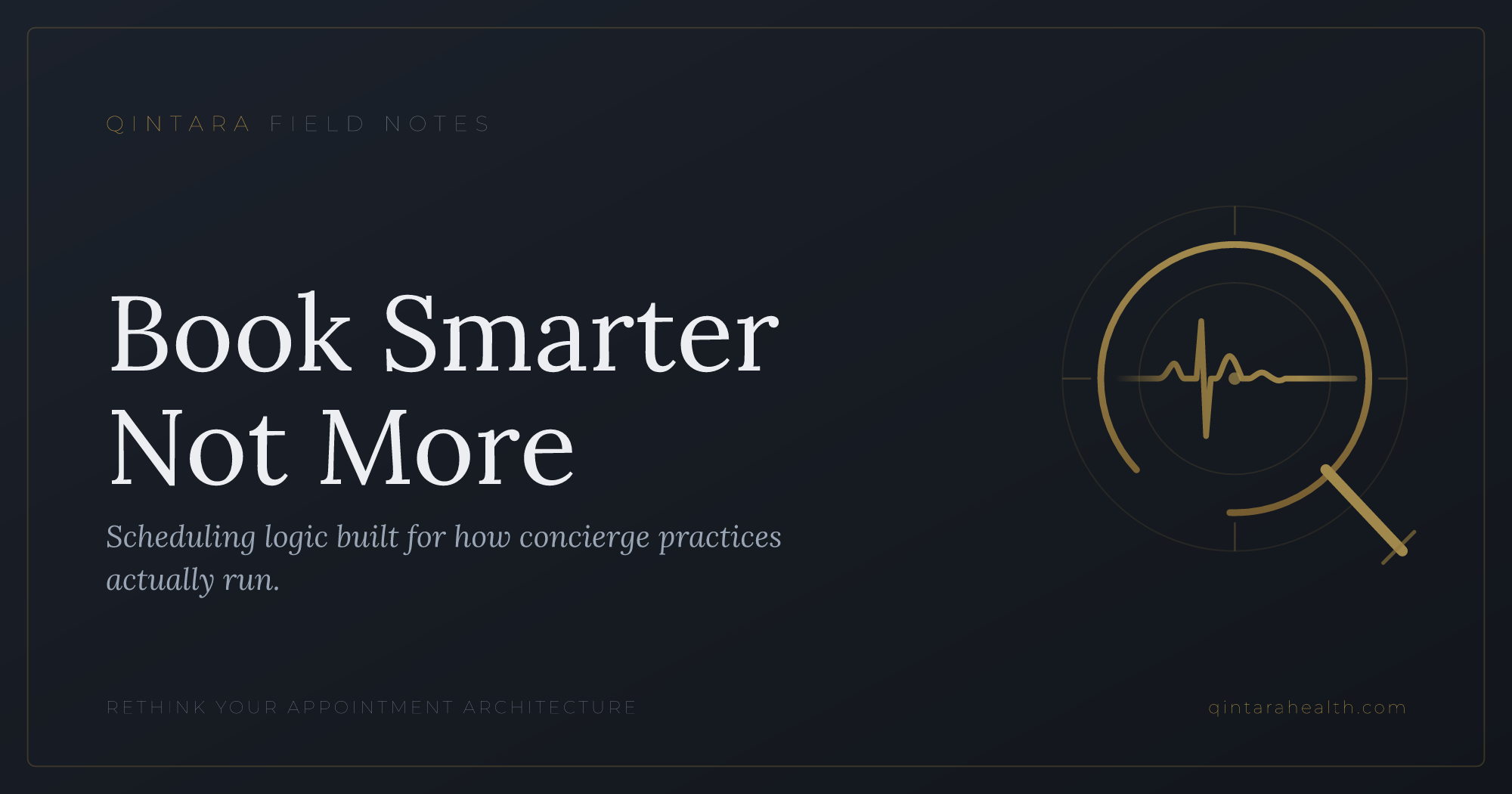 Concierge Practice Scheduling That Actually Works