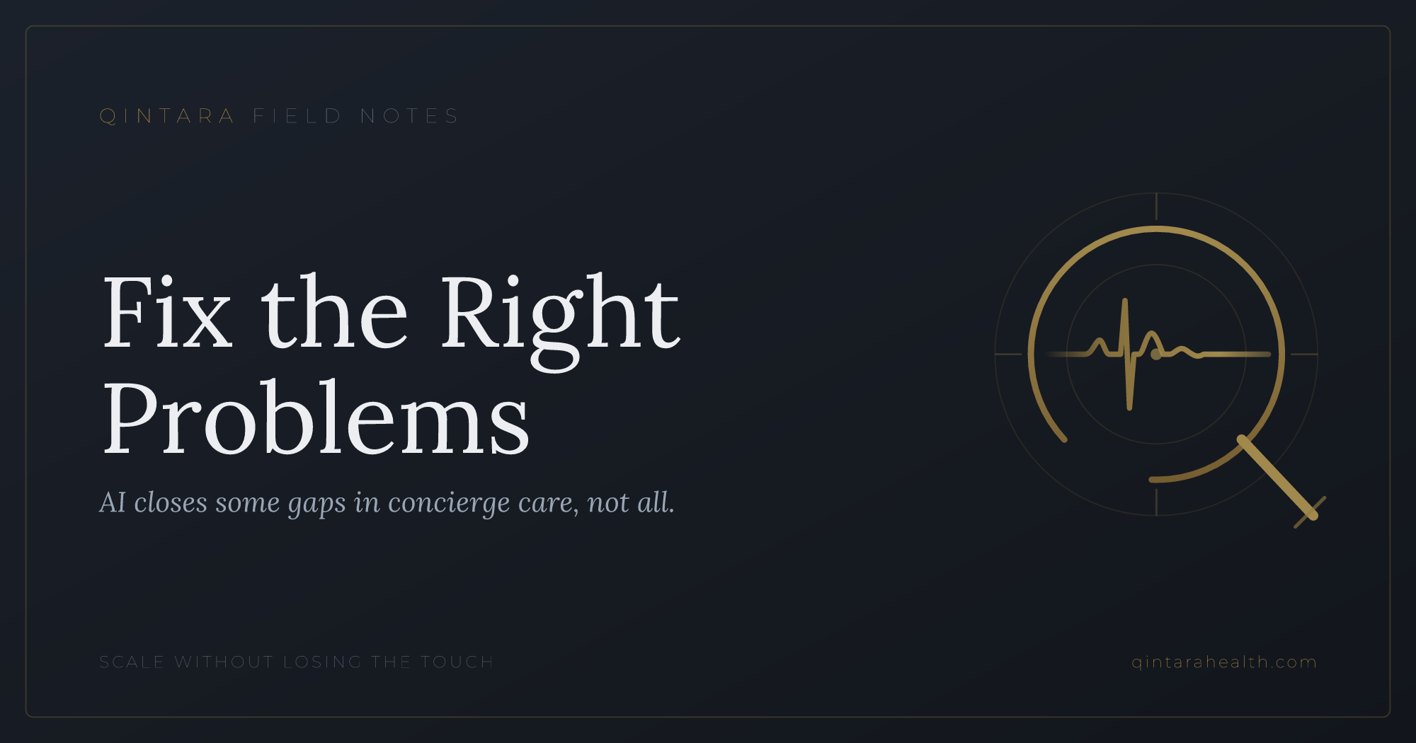 AI for Concierge Practices: What It Fixes and What It Won't