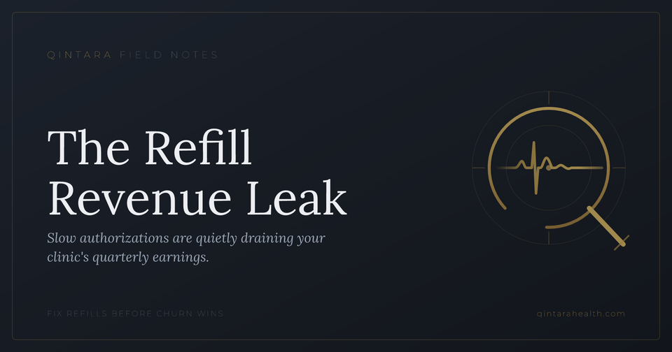 Refill Turnaround Time Is a Revenue Metric