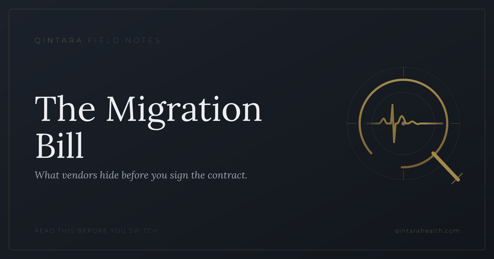 Hidden EMR Migration Costs Vendors Won't Tell You